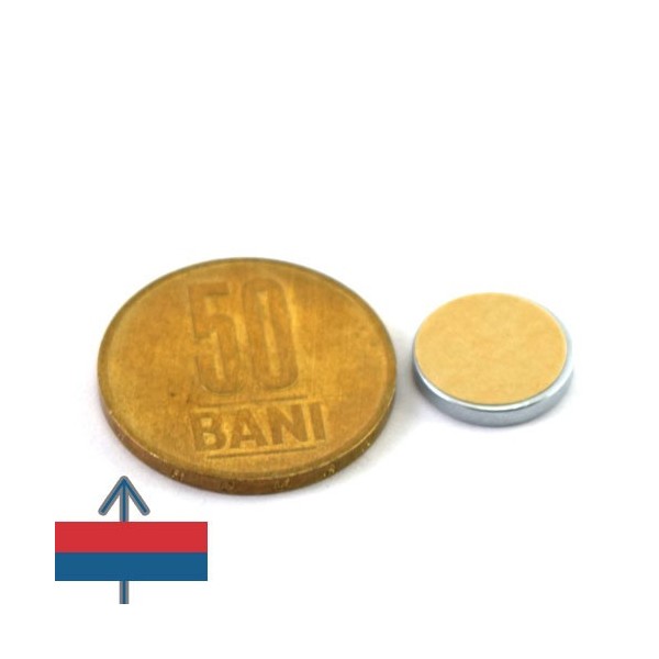 Неодимов магнит диск 13 x 2 мм 1