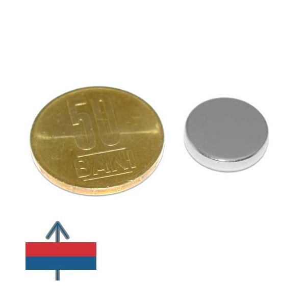 Magnet neodim disc 15 x 03 mm 2