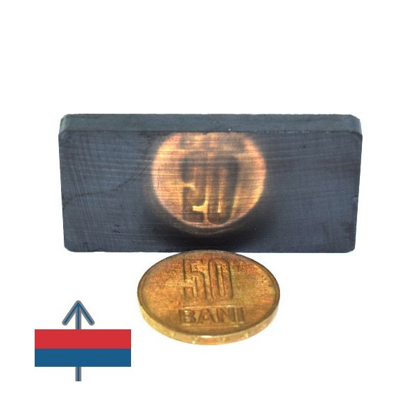 Magnet ferita bloc 50 x 25 x 5.6 mm 3