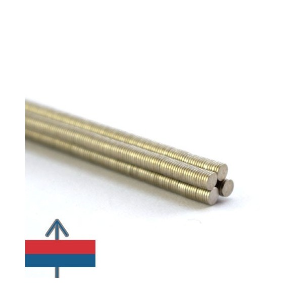 Неодимов магнит диск 2 x 0.3 мм 5