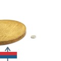 Неодимов магнит диск 2.5 x 0.5 мм 1