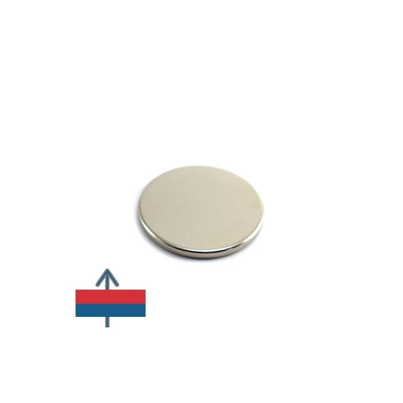 Magnet neodim disc 25 x 2 mm 4