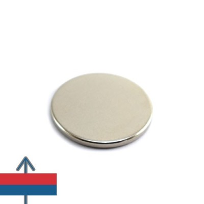 Magnet neodim disc 25 x 2 mm 4