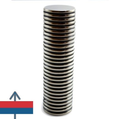 Magnet neodim disc 25 x 2 mm 5