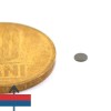 Неодимов магнит диск 3 x 0.3 мм 7