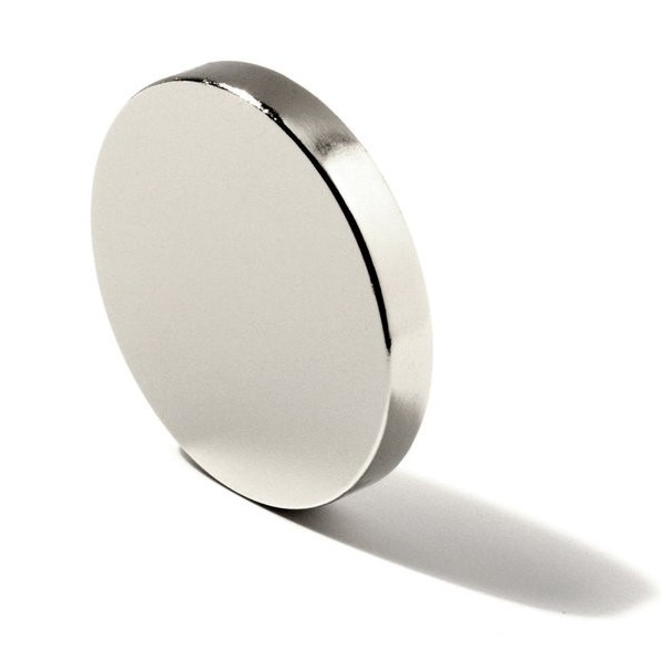 Неодимов магнит диск 35 x 0.5 мм 2