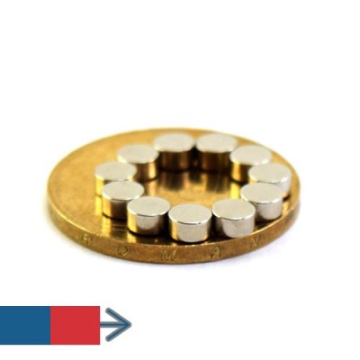 Magnet neodim disc 04 x 02 mm 18
