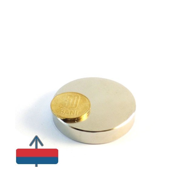 Неодимов магнит диск 50 x 10 мм 1