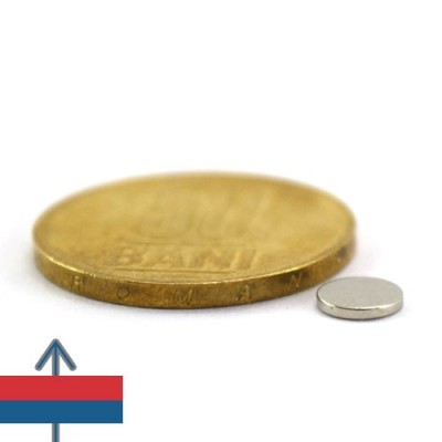 Magnet neodim cilindru 06 x 01 mm 2