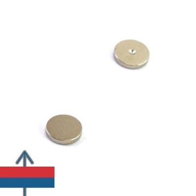 Magnet neodim disc 6 x 1 mm 12