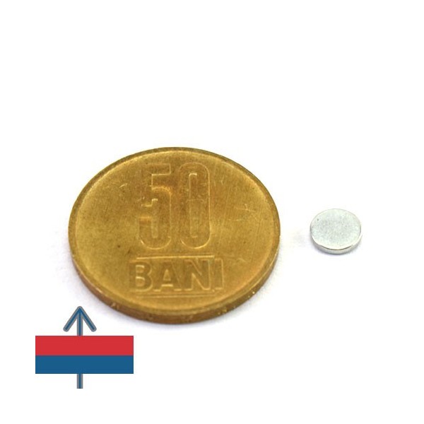 Magnet neodim disc 06 x 01 mm 9