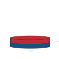 Неодимов магнит диск 7 x 0.4 мм C