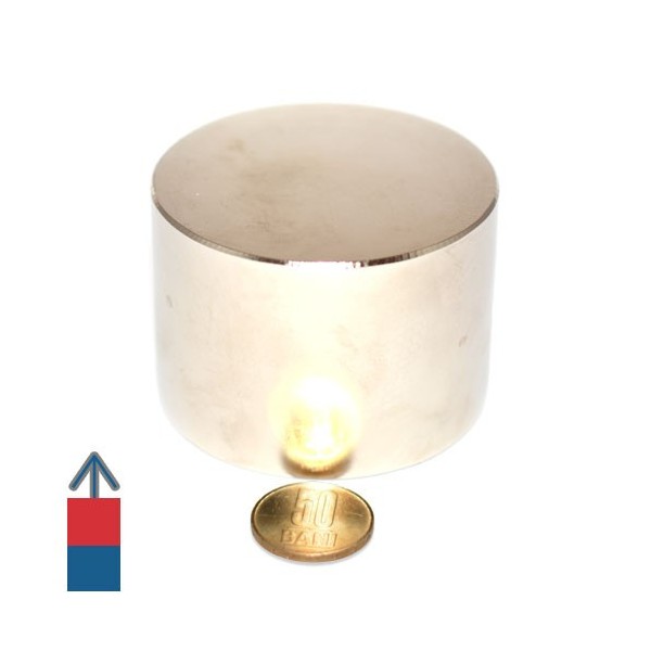 Неодимов магнит диск 70 x 50 мм 1