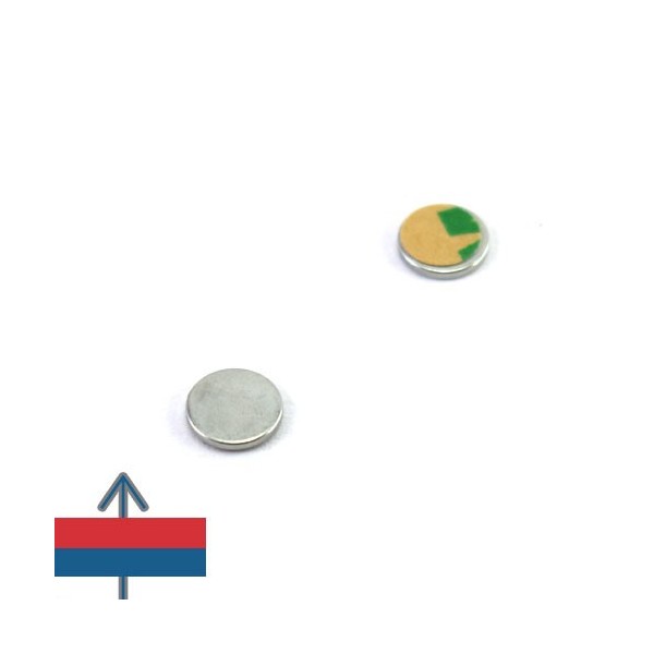 Magnet neodim disc 8x1 mm 6