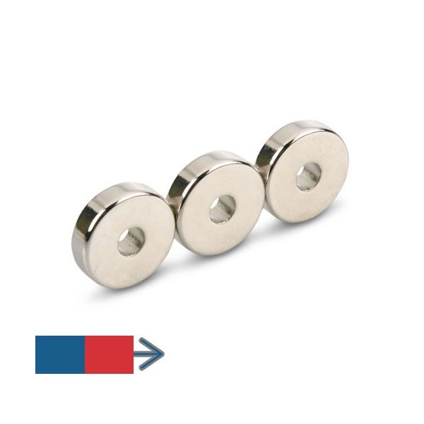 Magnet neodim inel 14 x 04 x 04 mm 3