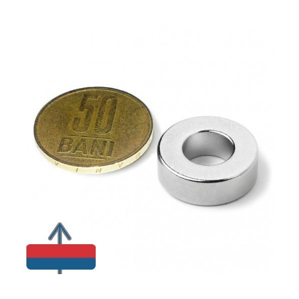 Неодимов магнит пръстен 19 x 9 x 6 мм 1