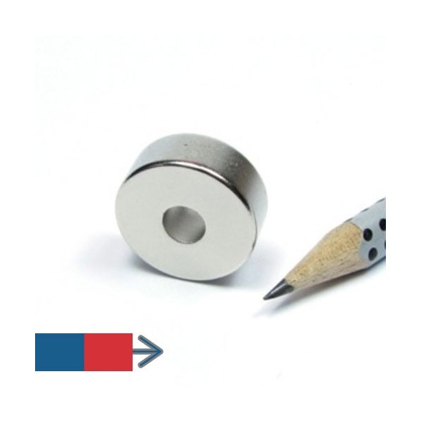 Magnet neodim inel 20 x 06 x 08 mm creion