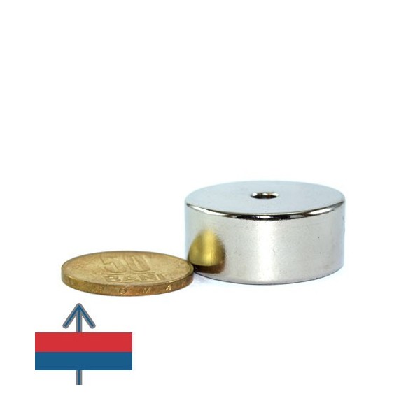 Неодимов магнит пръстен 30 x 5 x 13 мм 2