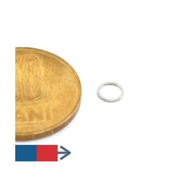Magnet neodim inel 5.3 x 4.3 x 0.5 mm 1 Magnet neodim inel 5.3 x 4.3 x 0.5 mm 1