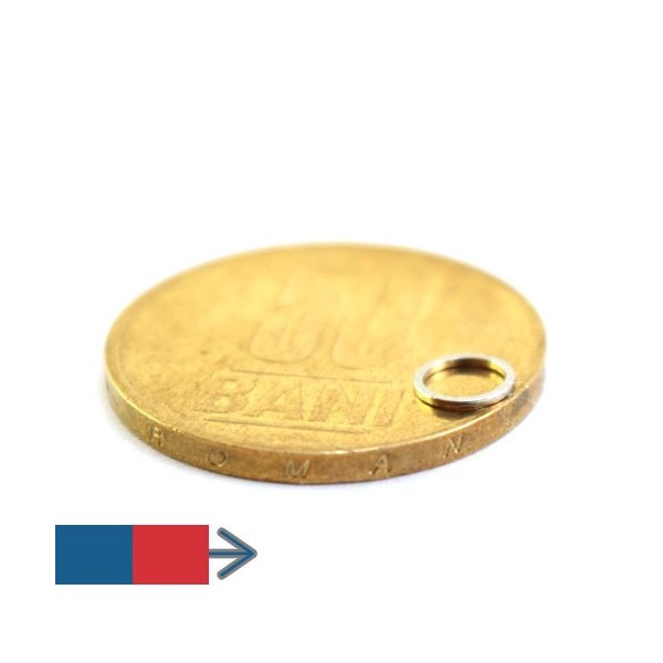 Magnet neodim inel 5.3 x 4.3 x 0.5 mm 3