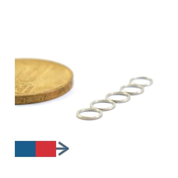 Magnet neodim inel 5.3 x 4.3 x 0.5 mm 7
