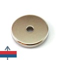 Неодимов магнит купичка D25 мм без корпус 3