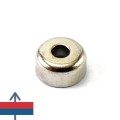 Неодимов магнит купичка D10 мм 6