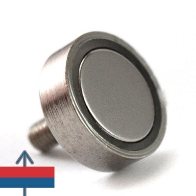 Magnet neodim oala D16 mm cu filet exterior 5