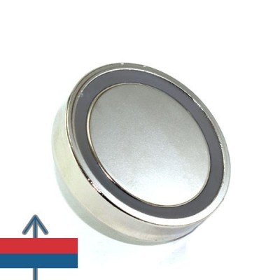 Magnet neodim oala D60 mm cu carlig 5