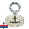 Неодимов магнит тенджера Ø60 мм с пръстеновиден кука 2