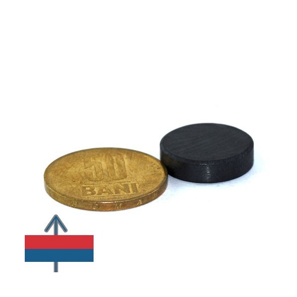 Феритен магнит диск 18.5 x 4.8 мм 2