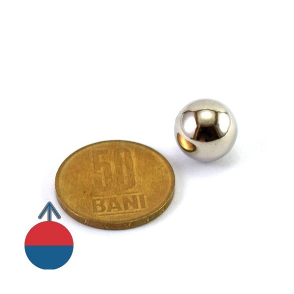 Magnet neodim sfera 12.7 mm 2