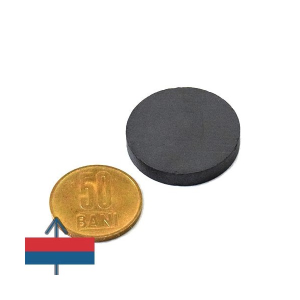 Феритен магнит диск 30 x 5 мм 1
