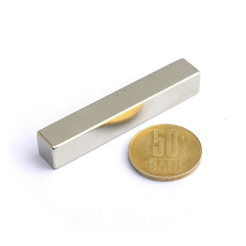 Magnet neodim bloc 60 x 10 x 10 mm - N45 orizontal