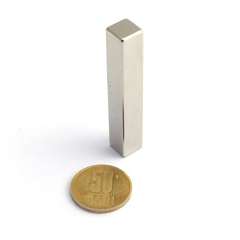 Magnet neodim bloc 60 x 10 x 10 mm - N45 vertical