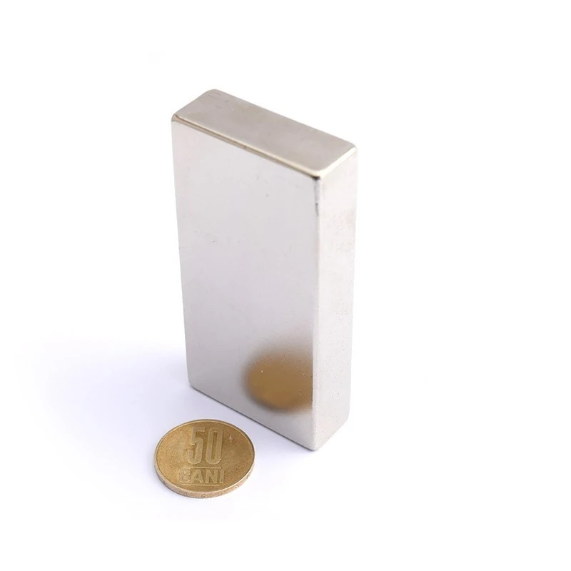 Magnet neodim bloc 80 x 40 x 15 mm  vertical
