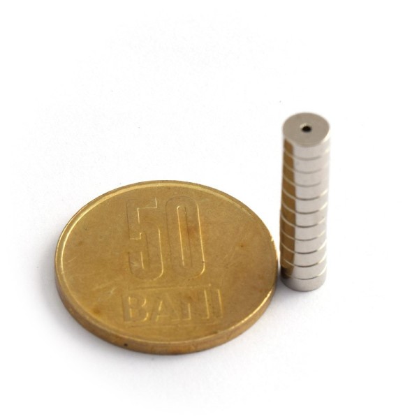 Magnet neodim inel 5 x 1 x 2 mm - N48 grup cerc