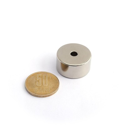 Magnet neodim inel 25 x 5 x 13 mm - N45