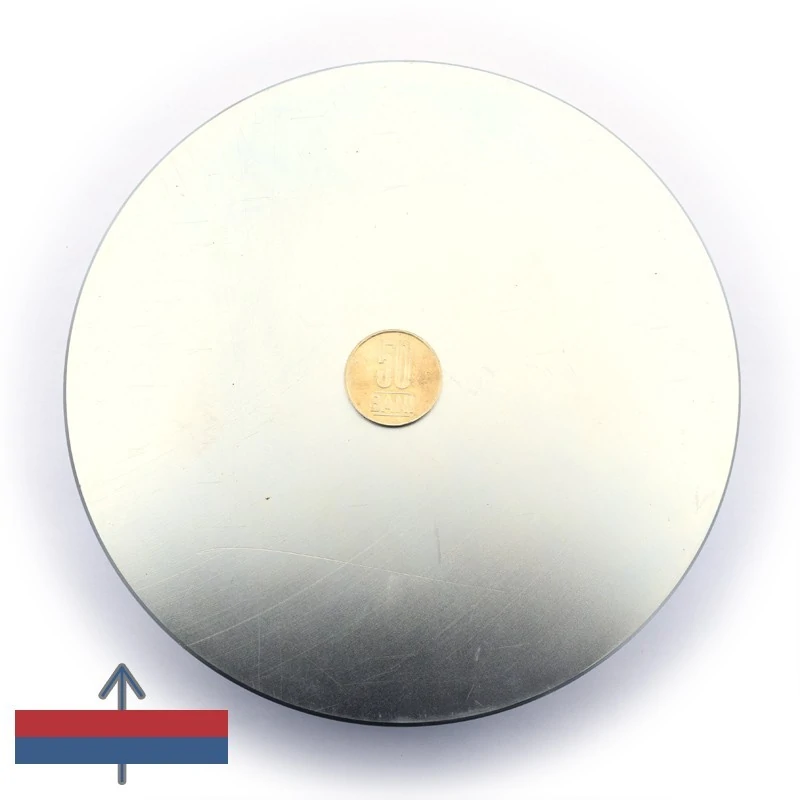 Magnet neodim disc 165 x 30 cu moneda