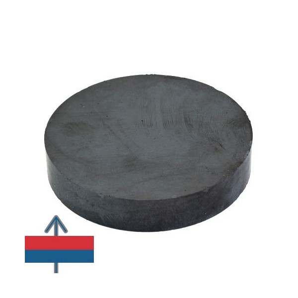 Феритен магнит диск 80 x 15 мм 6