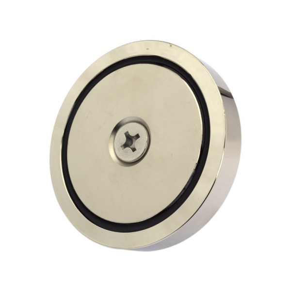 Неодимов магнит тенджера Ø90 мм с пръстеновиден кука