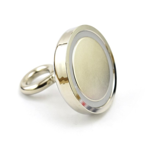 Неодимов магнит тенджера Ø60 мм с пръстеновиден кука