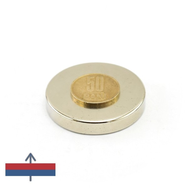 Magnet neodim inel 48 x 14 x 8 mm cu magnetizare 3