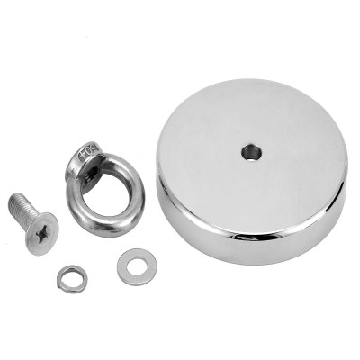 Magnet neodim oală D 136 mm - magnet fishing - demontat