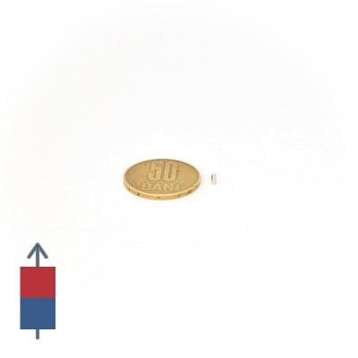 Magnet neodim cilindru 1,5 x 3 mm 50 bani