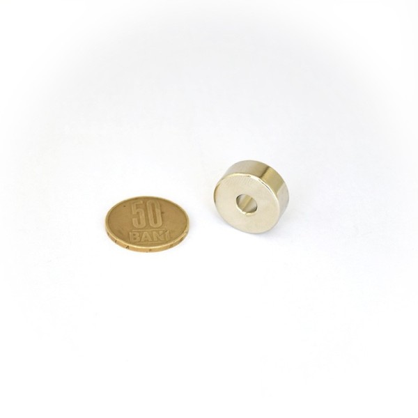 Magnet neodim inel 20 x 6 x 8 mm diametral 50 bani