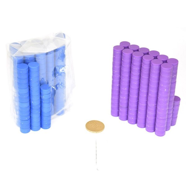 Неодимов магнитен пинов диаметър 12,7 x 6,35 мм, магнитни щифтове за дъска комплекти