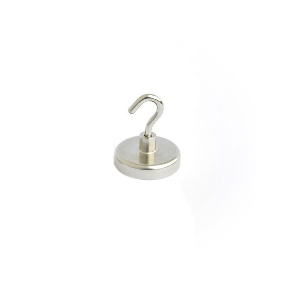 Magnet ferită oală D 32 mm cu cârlig