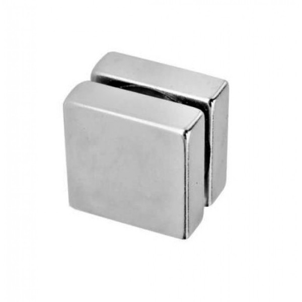 Magnet neodim bloc 30 x 30 x 10 mm două bucăți