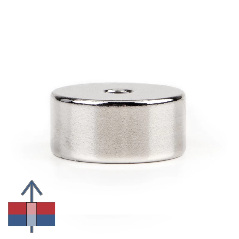 Magnet neodim inel 21,8 x 4,2 x 10 mm cu magnetizare